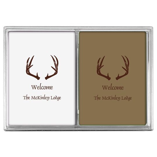 Antlers Double Deck Playing Cards